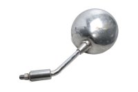 Rétroviseur rond chromé, tige filetée à droite Moto Guzzi California III VW 87-93
