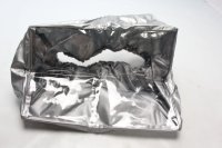 Regenhaube Tankrucksack wasserdicht universal silber Motorrad Zubehör universell