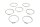 Seeger ring set, retaining ring for motor Triumph Speed Triple 955 EFI 04-04