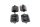 Intake manifold diaphragm valve plate set Kawasaki ZX-6R Ninja ZX600G 98-99