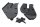 Cubierta del motor derecha, cubierta de fusibles Kawasaki ZX-6R Ninja ZX600G 98-99