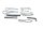 On-board tool set, tool bag Kawasaki ZX-6R Ninja ZX600G 98-99