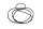 Luftfiltergehäuse Dichtung O-Ring T2205743 Triumph Speed Triple 1160 RR 25-25