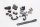 Kit di viti per il montaggio del portatarga Yamaha Tracer 9 900 A GT 26-26