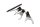 Fourchettes de sélection, tige de sélection, ensemble de guides de boîte de vitesses Kawasaki GPZ 750 R ZX750G 85-86