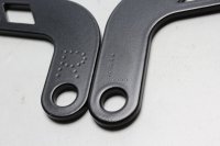 Auspuffhalter Set links rechts Halter Auspuffbefestigung Triumph universell
