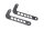 Auspuffhalter Set links rechts Halter Auspuffbefestigung Triumph universell