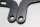 Auspuffhalter Set links rechts Halter Auspuffbefestigung Triumph universell