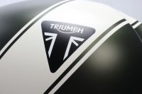 Réservoir de carburant, réservoir dessence, peint avec des rayures Triumph Scrambler 400 X 25-25