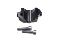 Lenkerklemme schwarz Halter Schelle Klemmung Lenkeraufnahme Triumph universell
