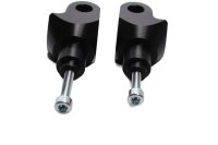 Fußrastenhalter Trägerplatte Adapter Satz universal Motorrad Zubehör universell