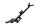 Geweibevestiging, rechtsonder, framebevestiging Moto Guzzi California III VW 87-93