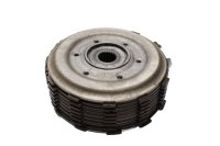 Clutch basket, friction plate pack, pressure plate Honda...