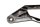 Steunplaat voor voetsteunbeugel, rechtsachter Moto Guzzi California III VW 87-93