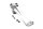 Luggage rack, left side holder BMW R 1200 GS K25 0307 R12 04-07