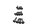Front brake disc screw set Triumph Speed Triple 955 T509 509 99-01