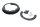 Tankringmonteringsskruvar för bränsletank BMW R 1200 GS K25 0307 R12 04-07