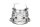 Porte-bagages, plaque dimmatriculation arrière, supports de sacoches BMW R 1200 GS K25 0307 R12 04-07