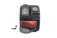 Commandes au guidon gauche : klaxon, clignotants, ABS, phare BMW R 1200 GS K25 0307 R12 04-07