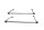 barre de support de siège, mécanisme de verrouillage avant, siège BMW R 1200 GS K25 0307 R12 04-07