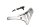 Kædeskærmdæksel bagtil Triumph Speed Triple 955 T509 509 99-01
