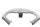 Porte-bagages, porte-sacoches, plaque de support arrière BMW R 1200 GS K25 0307 R12 04-07