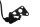 Seitenständerschalter Sensor Kabelhalter Triumph Speed Triple 955 T509 509 99-01