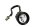 Jäähdytysnesteen lämpötilamittari kojelaudassa Triumph Speed Triple 955 T509 509 99-01