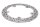 Perforated brake disc, front left, brake system BMW R 1200 GS K25 0307 R12 04-07