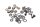 Brake discs, screw set, spacers BMW R 1200 GS K25 0307 R12 04-07