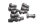 Brake line fitting banjo bolt BMW R 1200 GS K25 0307 R12 04-07