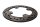 takana oleva reiitetty jarrulevy Triumph Speed Triple 955 T509 509 99-01
