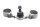 Lower fork bridge bearing mount fork clamp BMW R 1200 GS K25 0307 R12 04-07