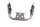 Windshield bracket, fairing support, front mask BMW R 1200 GS K25 0307 R12 04-07