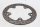 Rear drilled brake disc, ABS braking system BMW R 1200 GS K25 0307 R12 04-07