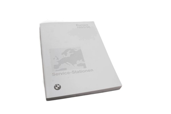 Overzicht van tankstations in Europa Kaart BMW R 1100 GS 259 0409 93-99