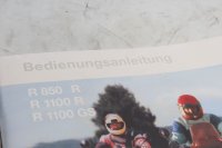 Gebruiksaanwijzing, bestuurdershandleiding, onderhoudshandleiding BMW R 1100 GS 259 0409 93-99