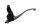 Palanca de embrague completa delantera superior 97046 Triumph Speed Triple 955 T509 509 99-01