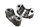 Soporte del cojinete de la caja de engranajes del eje de equilibrado Triumph Speed Triple 955 T509 509 99-01
