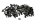 Juego de pernos de montaje del motor Triumph Speed Triple 955 T509 509 99-01