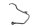 Oil line, oil cooler line, front engine cooling BMW R 1200 GS K25 0307 R12 04-07