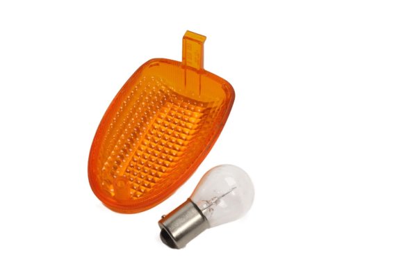 Knipperlichtbehuizing, glas, oranje lamp, voor en achter BMW R 1100 GS 259 0409 93-99