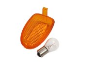 Knipperlichtbehuizing, glas, oranje lamp, voor en achter BMW R 1100 GS 259 0409 93-99