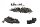 Schroevenset zeskantschroeven kuipframe BMW R 1100 GS 259 0409 93-99