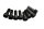 Schroevenset zeskantschroeven kuipframe BMW R 1100 GS 259 0409 93-99