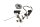 Slotenset, contactslot, brandstofslot, stoelslot BMW R 1100 GS 259 0409 93-99