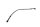 Remleiding voor, stalen gevlochten leiding KBA60794 BMW R 1100 GS 259 0409 93-99