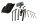 On-board toolbox, tool set, on-board tools BMW R 1100 GS 259 0409 93-99