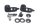 Brandstoftankhouder bufferset dempingsrubber BMW K 1300 GT K44 0538 09-11