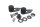 Brandstoftankhouder bufferset dempingsrubber BMW K 1300 GT K44 0538 09-11